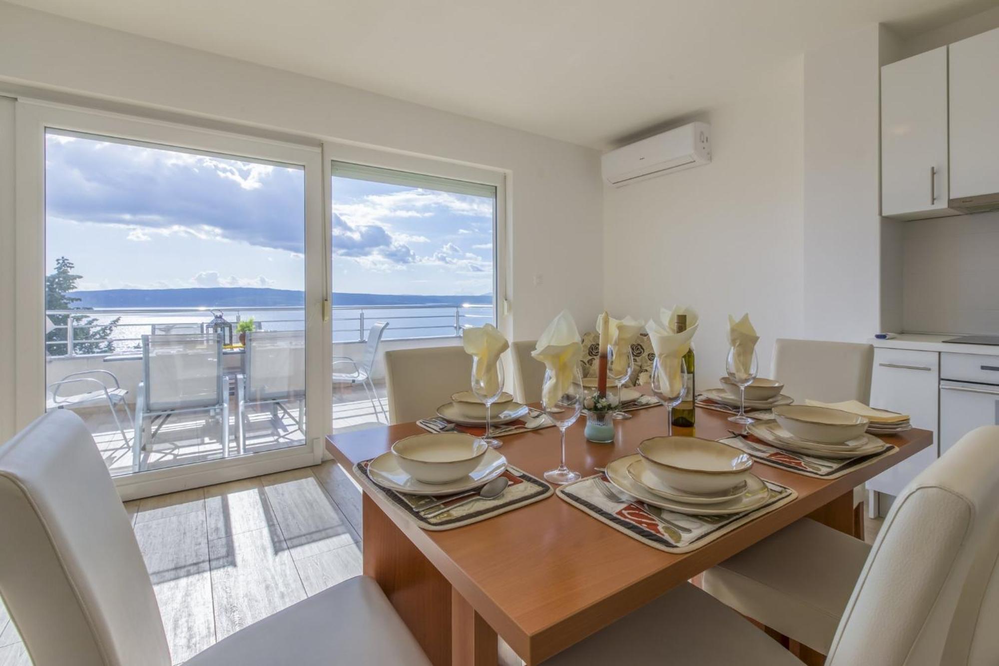 Melanie Apartment Crikvenica Bagian luar foto