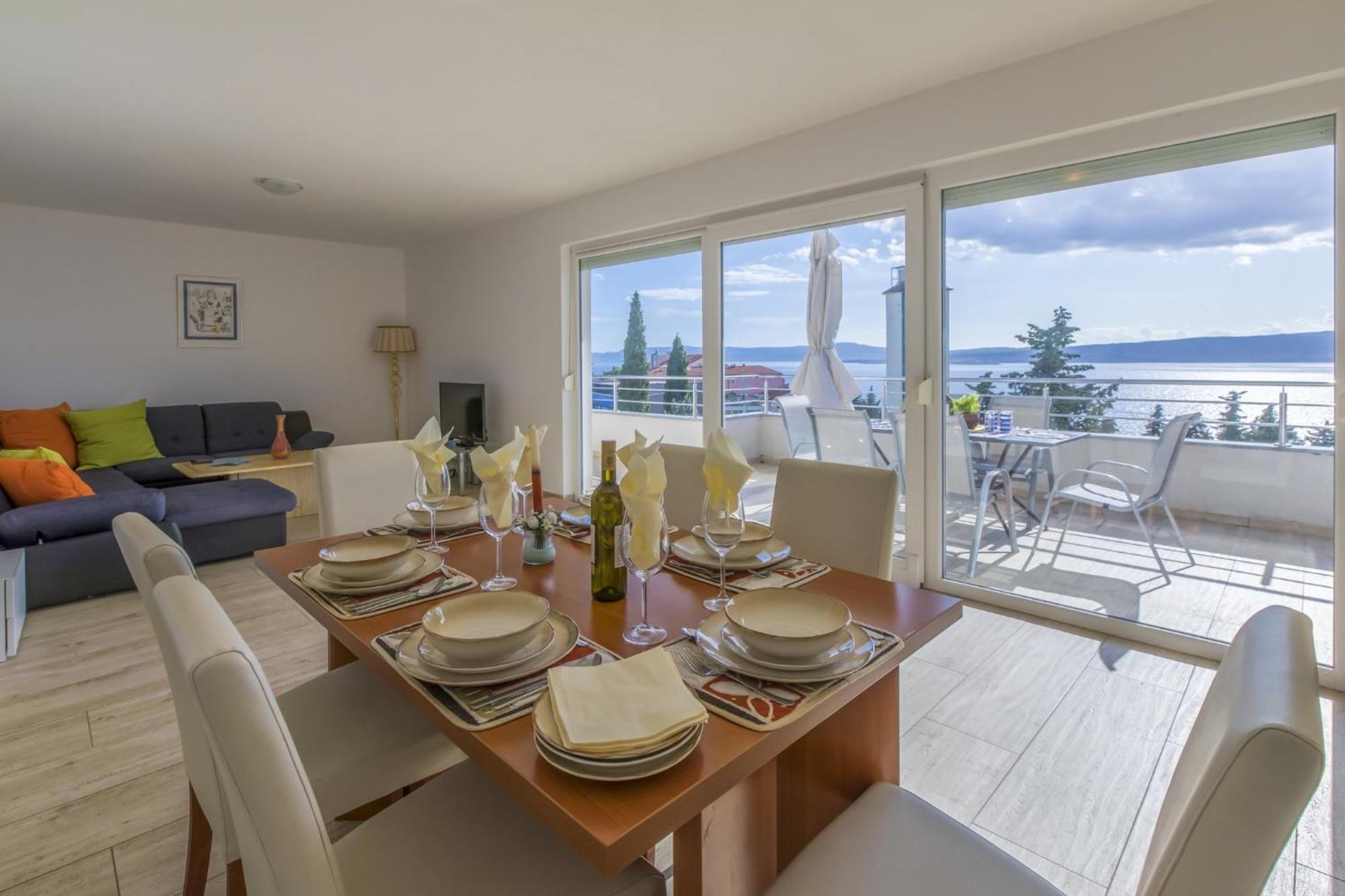 Melanie Apartment Crikvenica Bagian luar foto
